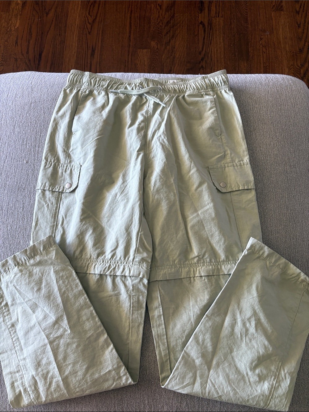 PacSun Light Green Cargo Jogger Pants
